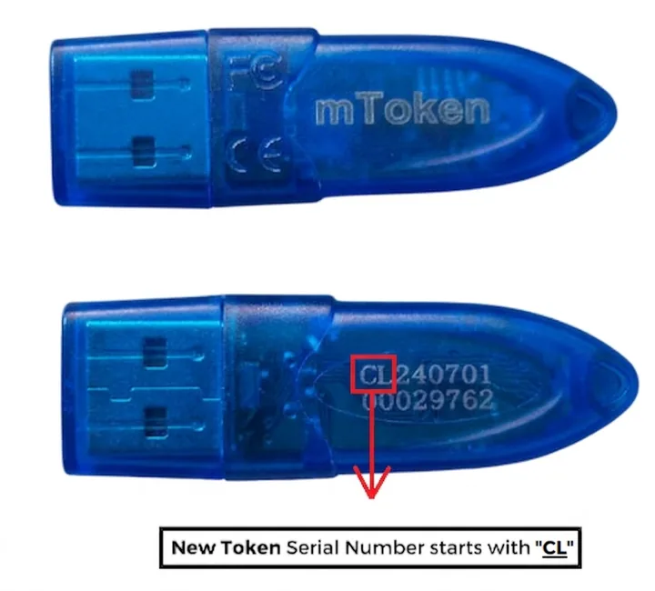 mToken Blue (CryptoID)
